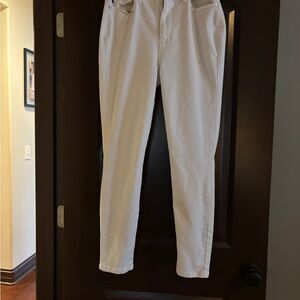 Judy Blue Women's White Skinny Jeans